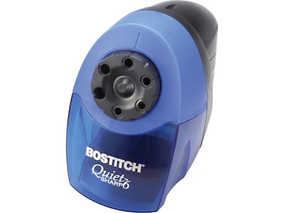 Bostitch QuietSharp 6 Classroom Electric Pencil Sharpener, Blue (EPS10HC)