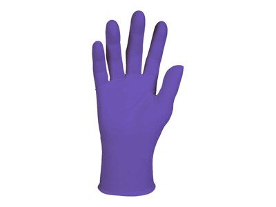 Kimberly-Clark Powder Free Purple Nitrile Gloves, Medium, 100/Box (55082)