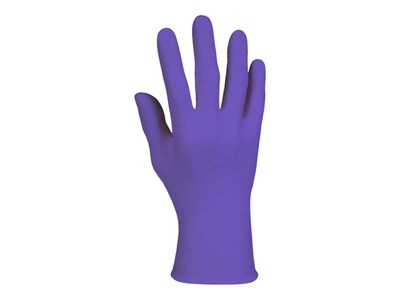 Kimberly-Clark Powder Free Purple Nitrile Gloves, Medium, 100/Box (55082)