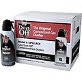 Dust-Off Air Dusters, 10 oz., 12/Pack (DPSXLRCP)
