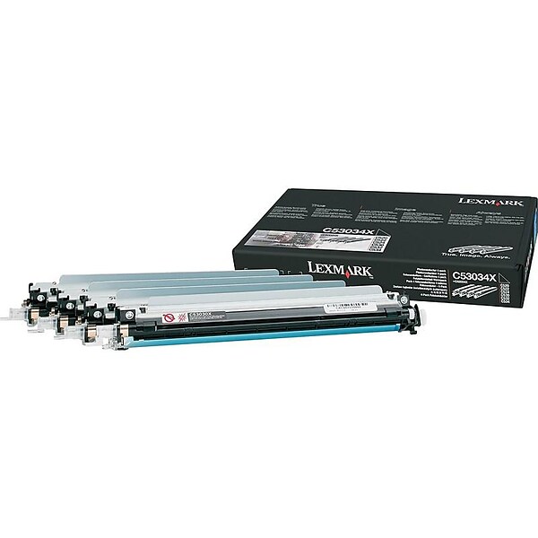 Lexmark C53034X Photoconductor Unit, 4/Pack