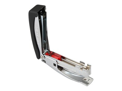 Bostitch Deluxe Hand-Held Stapler, 20 Sheet Capacity, Black/Chrome (42100)