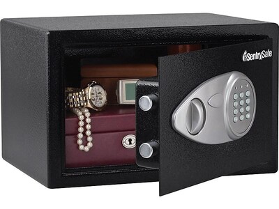 SentrySafe Steel Gun Safe with Keypad, 0.58 cu. ft. (X055)