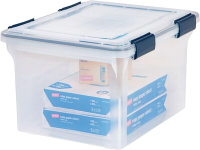 Iris USA Weatherpro Legal File Storage Box, Set of 3