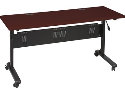 Balt Flipper Training Room Table, 24D x 60W, Mahogany (89879M)