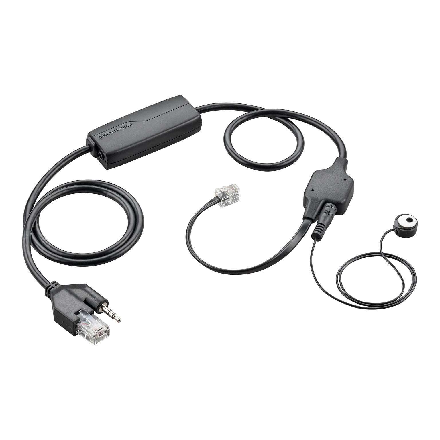 Poly APV-63 Electronic Hook Switch Cable, Black (85R01AA)
