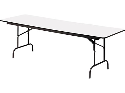 ICEBERG Premium Folding Table, 72 x 30, Gray (55227)