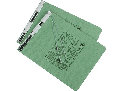 ACCO Presstex 6 Ringless Hanging Binder, Light Green (ACC54115)