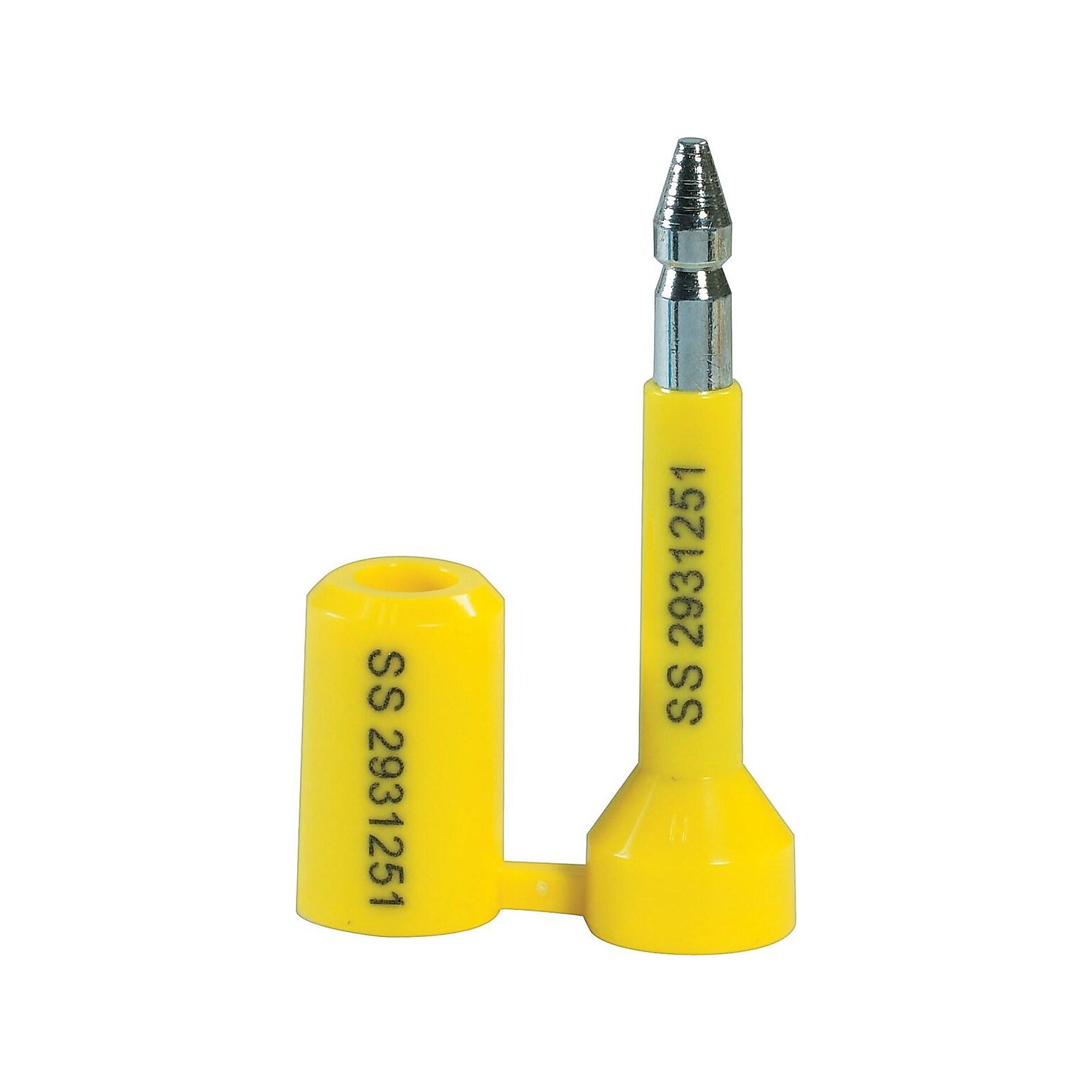 Box Partners SnapTracker Seals, 3.25 x 0.75, Yellow, 50/Carton (SE1032Y)