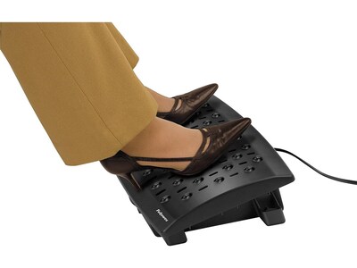 Fellowes Climate Control Tilt Adjustable Footrests, Black (8030901)