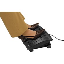 Fellowes Climate Control Tilt Adjustable Footrests, Black (8030901)