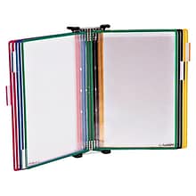 Tarifold Wall Mount Document Holder, 8.5 x 11, Multicolor, PVC (W291)