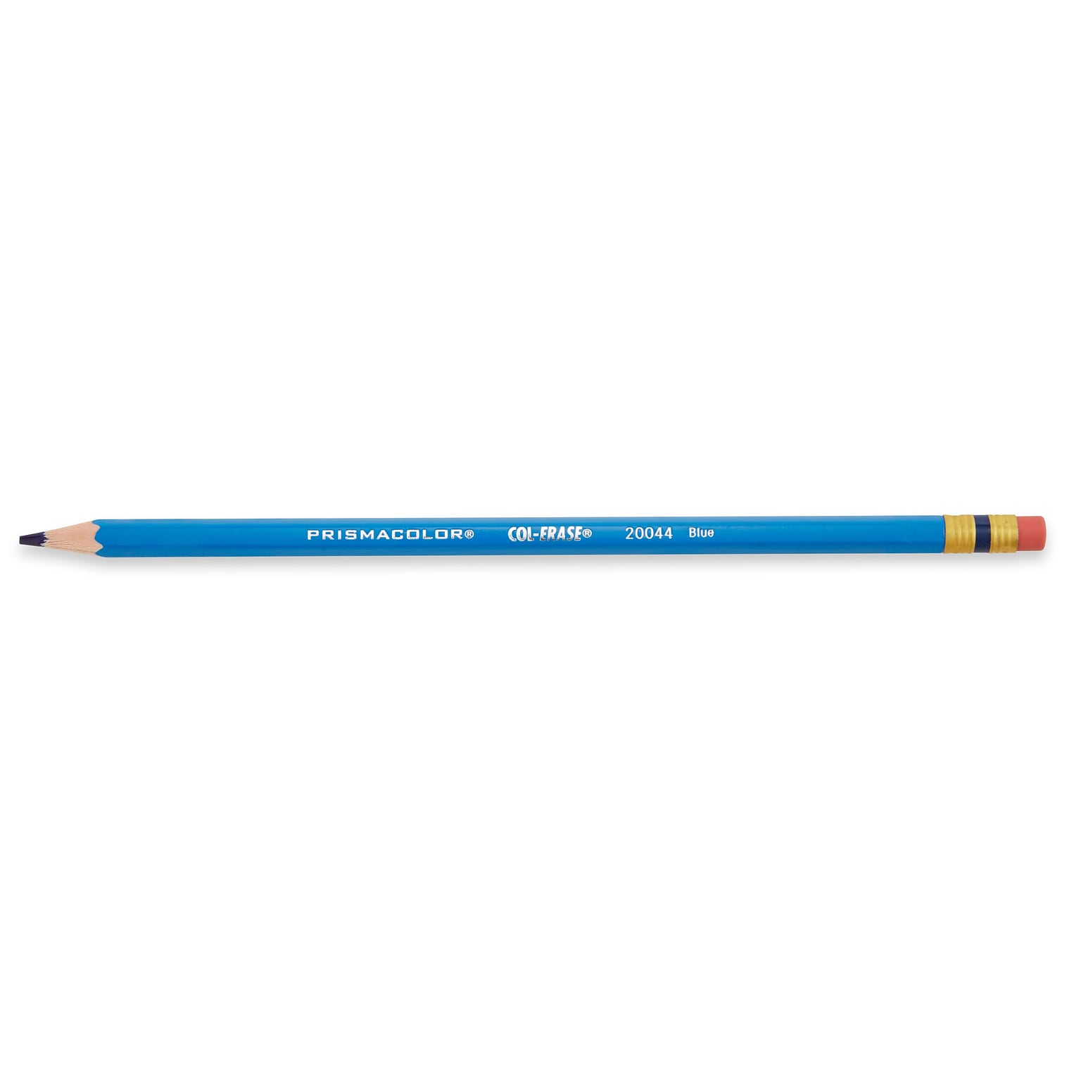 Prismacolor Premier Col-Erase Erasable Colored Pencils, Blue, 12/Box (20044)