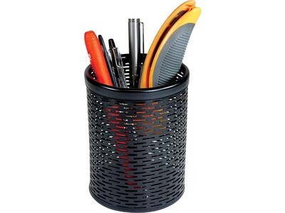 Artistic Urban Collection Pencil Holder, Black Metal (ART20005)