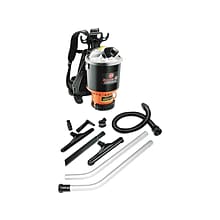 Hoover Commercial Shoulder Vac Pro Backpack Vacuum, Black/Orange (C2401)