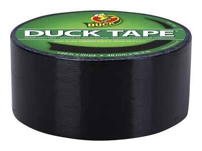 Duck Tape Heavy Duty Duct Tape, 1.88" x 20 Yds., Black (1265013)