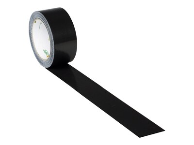 Black Duct Tape - Utility Grade Adhesive Tape - 2x 60 Yards - 7 Mil, 24  Rolls