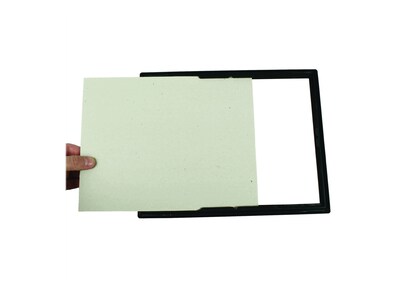 NuDell 8.5"W x 11"L Certificate Frame, Black/Gold (19210)