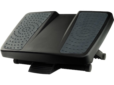 Fellowes Ultimate Tilt Adjustable Footrest, Black/Gray (8067001)