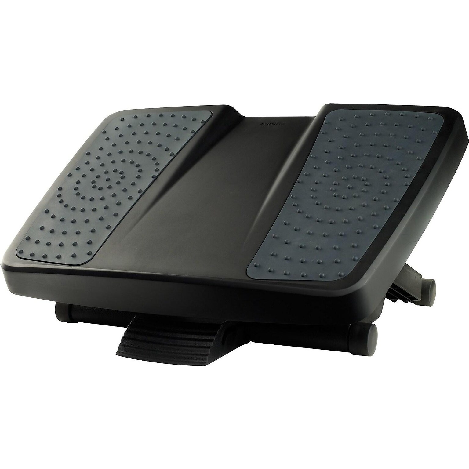 Fellowes Ultimate Tilt Adjustable Footrests, Black/Gray (8067001)