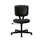 HON Volt Leather Task Chair, Black (HON5701SB11T)