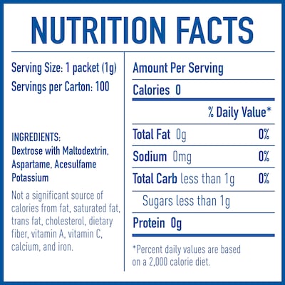 Equal Original Artificial Sweeteners Packet, 115/Box (NUT810931)