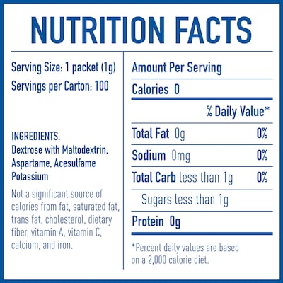 Equal Original Artificial Sweeteners, 115/Box (NUT810931)