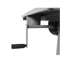 Luxor Student 27W Adjustable Desk, Steel/Laminate (STUDENT-C)