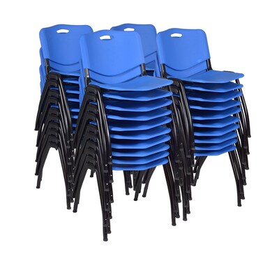 Regency M Stack Chair (40 pack)- Blue (4700BE40PK)