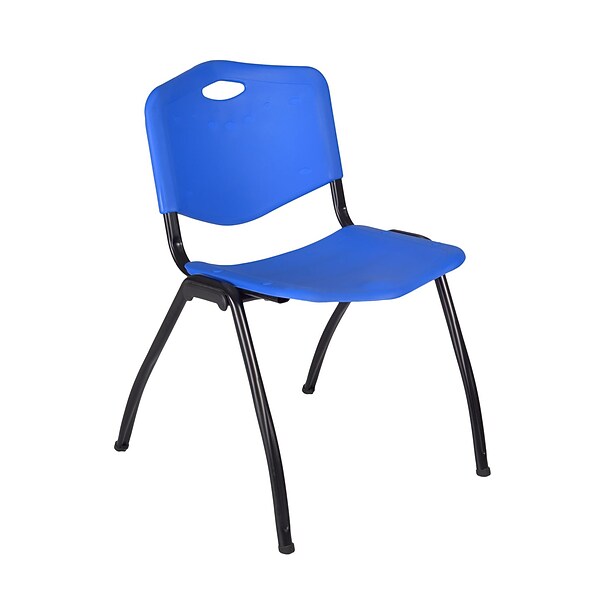 Regency M Plastic Stack Chair, Blue (4700BE)