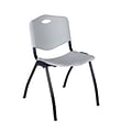 Regency M Stack Chair- Grey