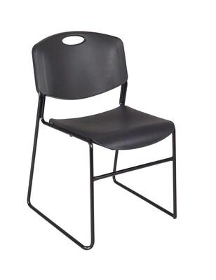 Regency Zeng Stack Chair (50 pack)- Black