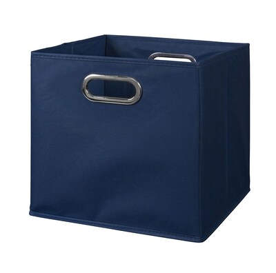 Niche Cubo 29.93 Qt. Foldable Fabric Storage Bins, Blue, 12/Pack (HTOTE12PKBE)