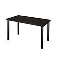 Regency Kee 42 x 24 Training Table- Mocha Walnut/ Black