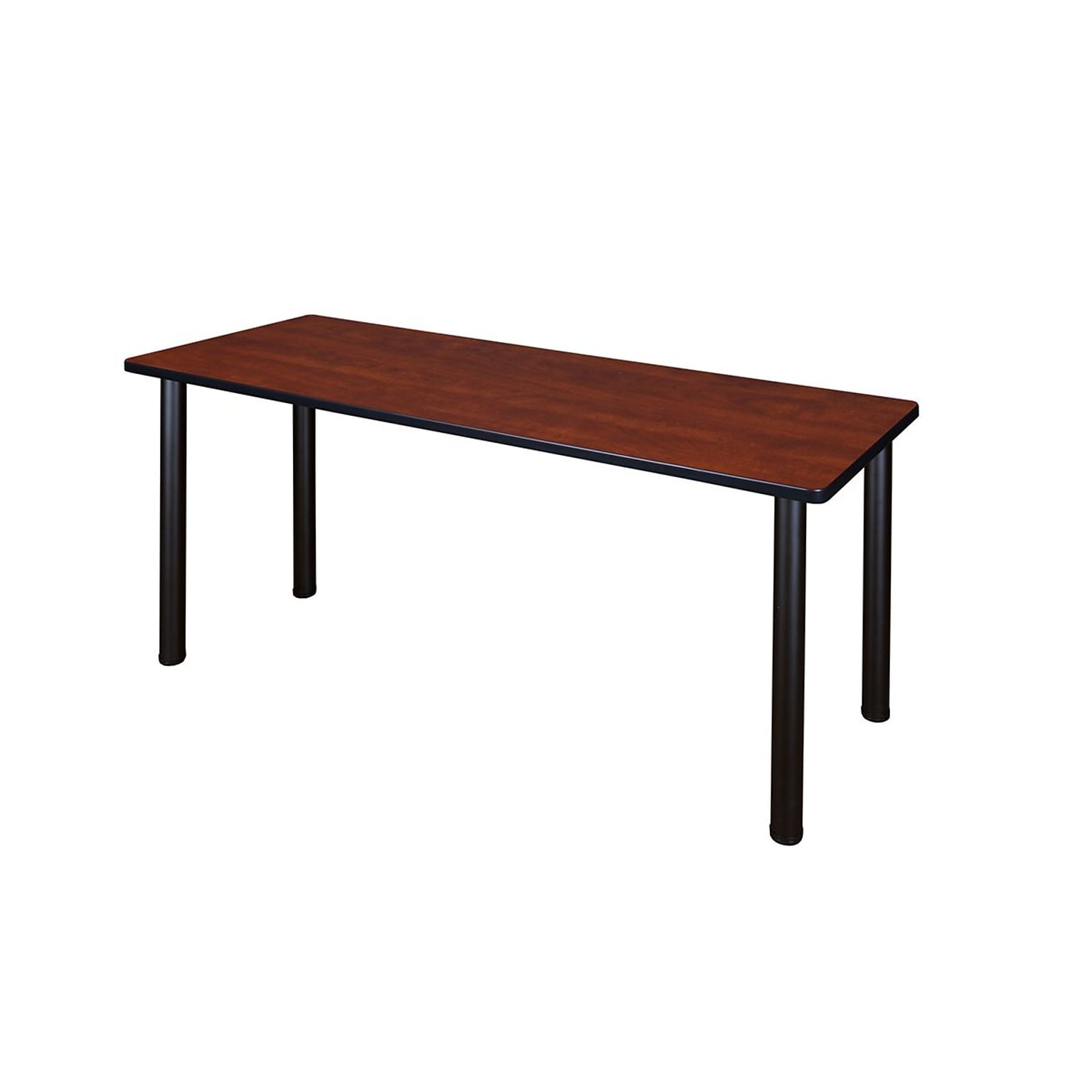 Regency Kee Training Table, 24D x 72W, Cherry/Black (MT7224CHBPBK)