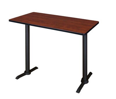 Regency Cain Cafe Training Table, 24D x 48W, Cherry (MCTRCT4824CH)