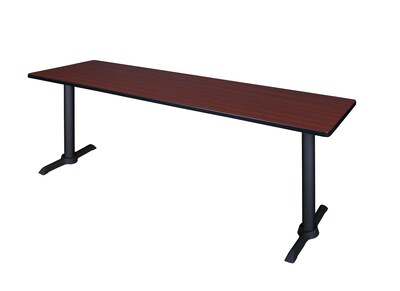 Regency Cain Training Table, 24D x 84W, Mahogany (MTRCT8424MH)