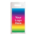 Custom Full Color 2 Mil Plastic Supply Bag; 13x6, (QL45355)