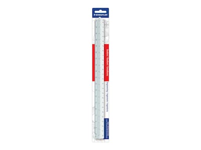 Staedtler Mars Student 12L Engineer Triangular Scale (987 19-34BK)