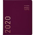 2020 AT-A-GLANCE 9 x 11 Contemporary Monthly Planner, 12 Months, January Start, Purple (70-250X-59-20)