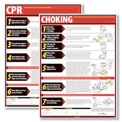 ComplyRight CPR & Choking Poster Bundle (W0855)