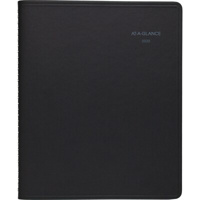 2020 AT-A-GLANCE® 8" x 9 7/8" QuickNotes® Weekly/Monthly Appointment Book, January Start, 12 Months, Notes Space (76-01-05-20)