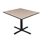 Regency Cain 48" Square Breakroom Table- Beige