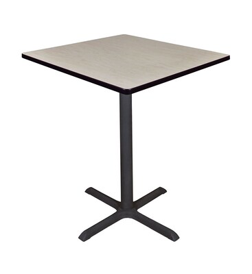 Regency Cain 36 Square Cafe Table- Maple