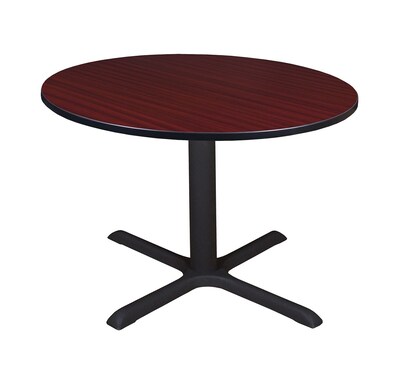 Regency Cain Breakroom Table, 48W, Mahogany (TB48RNDMH)