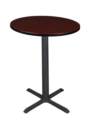 Regency Cain 30 Round Cafe Table- Mahogany