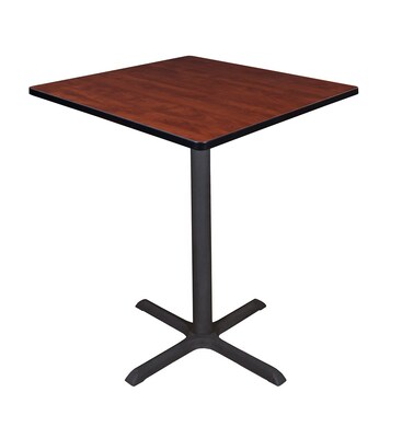 Regency Cain 36 Square Cafe Table- Cherry