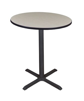 Regency Cain 36 Round Cafe Table- Maple