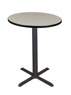 Regency Cain 30 Round Cafe Table- Maple