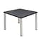 Regency Kee 42 Square Breakroom Table- Grey/ Chrome